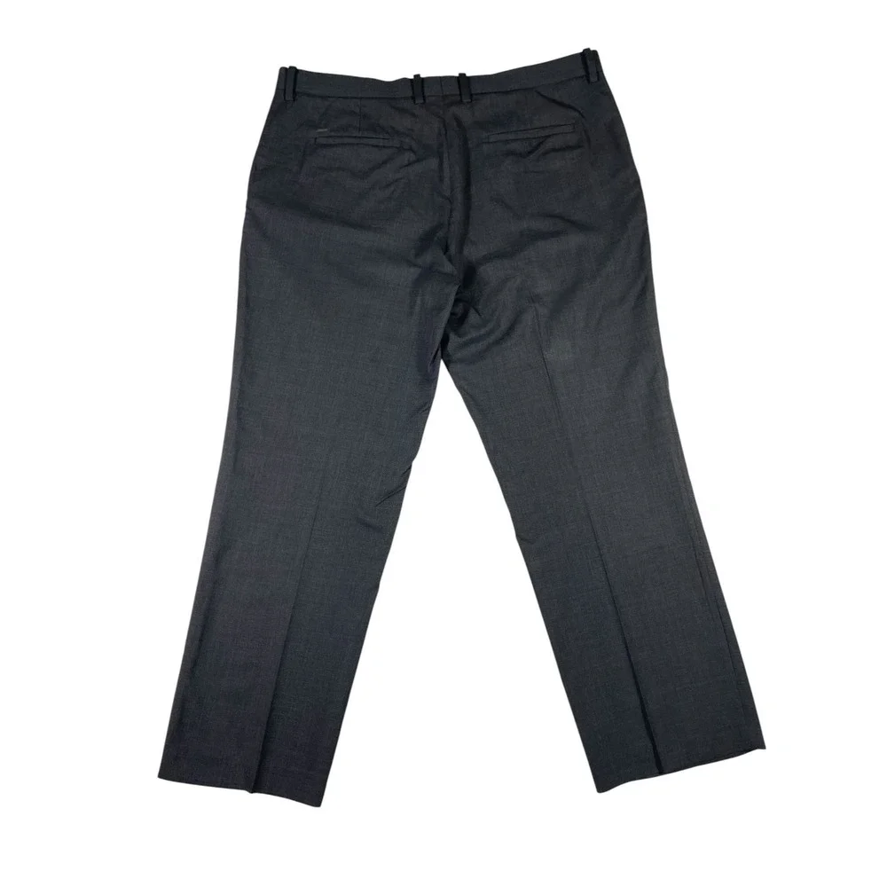 Adidas Adipure Golf Dress Pants Mens 40 Charcoal Gray Mid Rise Performance